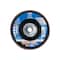 Pferd 5" x 5/8-11 Thd. POLIFAN Flap Disc - Z SG POWER STEELOX, Zirconia, 40 Grit, Conical 62325 - alternate 3